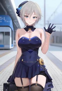 【cMonster】(idolmaster) anastasia DRESS BBC FATMAN [AI Generated] 作品封面