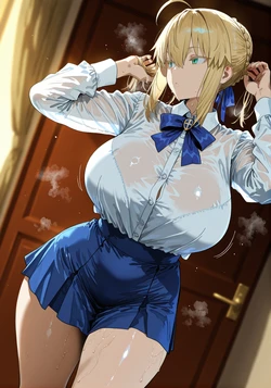 Toromiya - Artoria Pendragon青セイバー1 [AI Generated] 作品封面