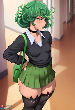[Renz3n] Tatsumaki (One Punch Man) [AI Generated] 作品封面