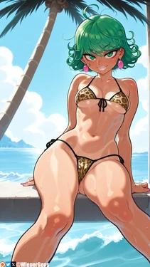 Tatsumaki (One Punch Man) Gyaru WienerGens AI Generated