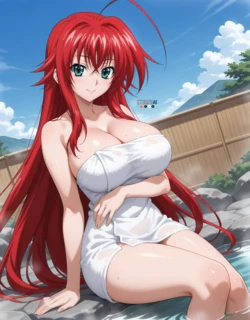 [EternoAI] Rias Gremory 🔞 | High School DxD + [EXTRAS] | Rias Onsen (2026-01-06) [AI Generated] 作品封面