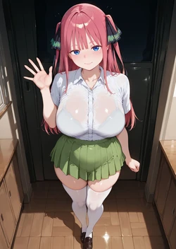 Milk tooth（nyushi）- Nino Nakano part2 [AI Generated] 作品封面