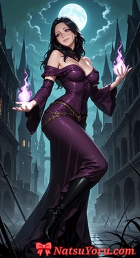 [NatsuYoru] Liliana Vess (Magic the Gathering) [AI Generated] 作品封面