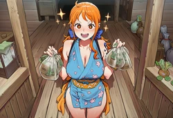 [Synodius Pixiv] Nami's Weakness Part 1 [AI Generated] 作品封面