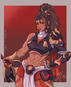 [Jade X Fire] Sword X Shield (Overwatch)