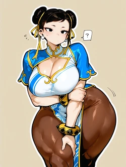 oatmealdood Chun-li [AI Generated] 作品封面