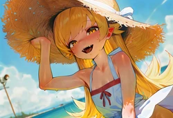 [MOKIIIMOKIII] Oshino Shinobu [AI Generated]