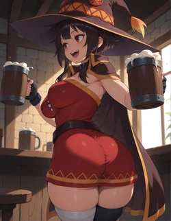 GeneratorNow Megumin - KonoSuba [243 Images] [AI Generated] 作品封面