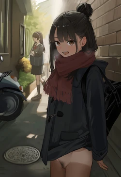 [はずかし本舗] ボトムレス写真撮影係に任命された僕 [AI Generated] 作品封面