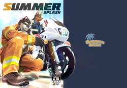 [macro sergal] Summer splash2 (Illustration)1 [English/Chinese] [Digital] 作品封面