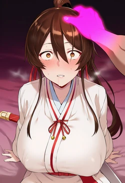[Pixiv] ゆたか/Yutaka (20097007) - Request: Jigokuraku, Yamada Asaemon Sagiri Hypnosis [AI Generated] 作品封面