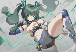 [Pixiv] 与党野党/YotouYatou (50519969) - ZenZero — Love Doll Qingyi’s Infiltration Mission! [AI Generated]
