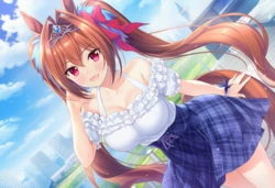下班回家后还要被马儿跳，不诗人 (Uma Musume) 【AI Generated】 作品封面