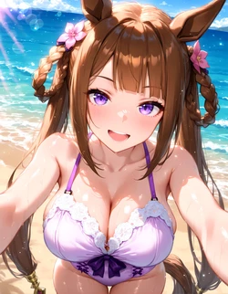 umalewd - Sweep Tosho (Swimsuit) [AI Generated] 作品封面