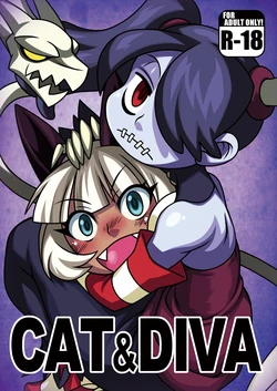 [Mayoineko (Various)] CAT&DIVA (Skullgirls) [Digital] 作品封面