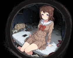 #bang dream@Dmazon_kasumi x homeless_partA+ex1+ex2 [AI Generated] 作品封面