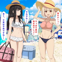 [ばななすたいる] リコリコの「百合な休日」 (リコリス・リコイル) 作品封面