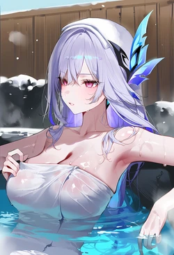 apaper) 260120 (genshin impact) skirk ONSEN BWC [AI Generated] 作品封面