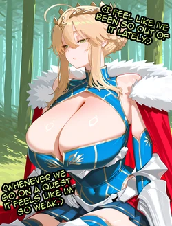 [SnowBunnyWaifus] Artoria has a "mana" session with a new master. (Patreon) [AI Generated] 作品封面