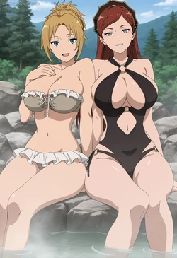 [artkoikoi] Zenith Greyrat and Hilda Boreas Greyrat | Mushoku Tensei: Jobless Reincarnation  (Set 01) [AI Generated] 作品封面