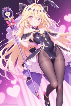 [usaocha] キュアアルカナ・シャドウ—バニーガール [AI Generated] 作品封面