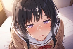 [AI Generated] 白金〇子とおうちで 作品封面