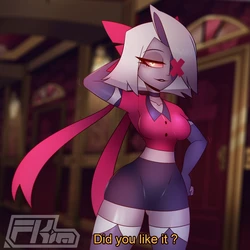 [FKim] Short Hair Vaggie (Hazbin Hotel)