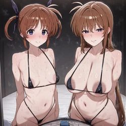 [Aoshie] Nanoha Takamachi's Naughty Time (Patreon) [AI Generated] 作品封面