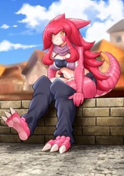 [Nembuta] Lizard Musume to Boukensha 作品封面