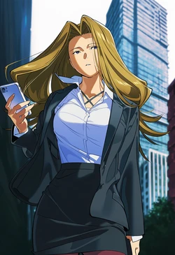 [Pixiv] hEt3$tIoZR (2710935) - Metode-san, the Office Worker [AI Generated] 作品封面