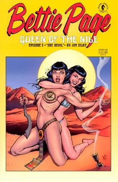 [Jim Silke] Bettie Page - Queen Of The Nile #3 [ENG]