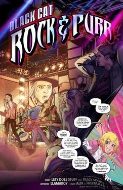 Black cat – Rock & Purr [Tracy Scops] 作品封面