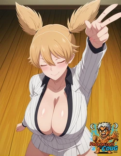 Yomogi Momokusa hentai | Tougen Anki NSFW parody [AI Generated] 作品封面