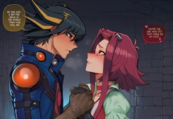 My Dream Rose Aki & Yusei  Hoorpy [AI generated] 作品封面