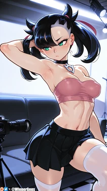 Marnie (Pokemon!) WienerGens AI Generated 作品封面