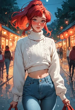 [RedCherry] Halloween Treat [AI Generated] 作品封面