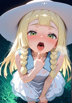 [Custom Firingu X] Lillie (Pokemon) [AI Generated] 作品封面