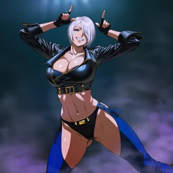 [Cyber-Wifu11] Angel (THEKINGOFFIGHTERS) [AI Generated] 作品封面