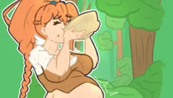 Belly-fantasy visual novel (Delicious travelings)