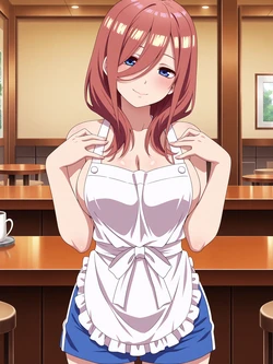 ANIPAI - Miku Nakano - Quintessential Quintuplets [115 pics / Full Set + Extras] [AI Generated] 作品封面