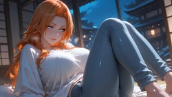 AlArt GiWu - Rangiku Matsumoto - Bleach (Patreon) [AI Generated] 作品封面