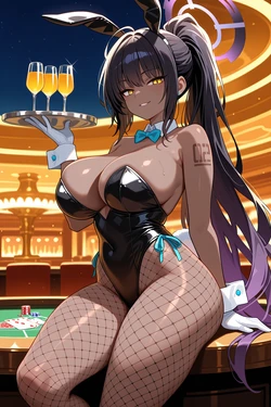 Vlen - Kakudate Karin - Bunny Suits || Blue Archive (62P) [4K] [AI Generated] 作品封面