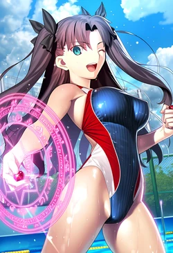 [ensky/sakkii] comic_fate stay night_tohsaka rin(80pic) [AI Generated] 作品封面