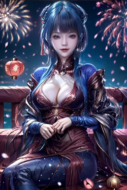 [AI generated] Lovely lady 16 作品封面