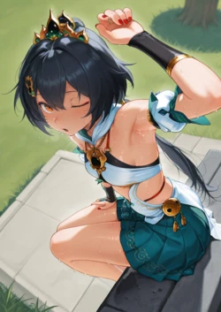 [McAI69] Yunli and March7 HSR NTR  [AI Generated] 作品封面