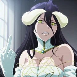 [Hurry-Workshop/Anivoice] Albedo6 - Overlord (54P) [AI Generated]