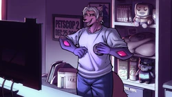 [meowmymyamo] Pyrocynical weight gain sequence
