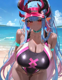 [Axiah] Ibuki Douji (Swimsuit) x BBC Request [178 p] (Patreon) [AI Generated] 作品封面