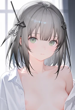 🚗……燕子🏃……燕子🧎没有你我怎么活～(灰喉)[明日方舟](AI Generated)