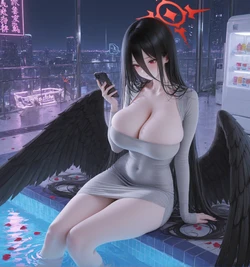 [UnityNay] Hanekawa Hasumi - Blue Archive (Patreon) [AI Generated] 作品封面